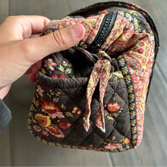 Vera Bradley Retired Brown Shoulder Bag - Picture 3 of 7